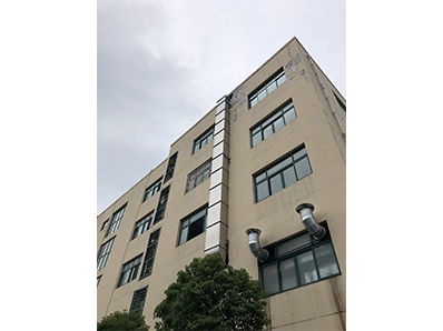 開發區某員工食堂不銹鋼煙囪